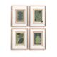 Collection de 4 peintures sur papier - signées Eawy
