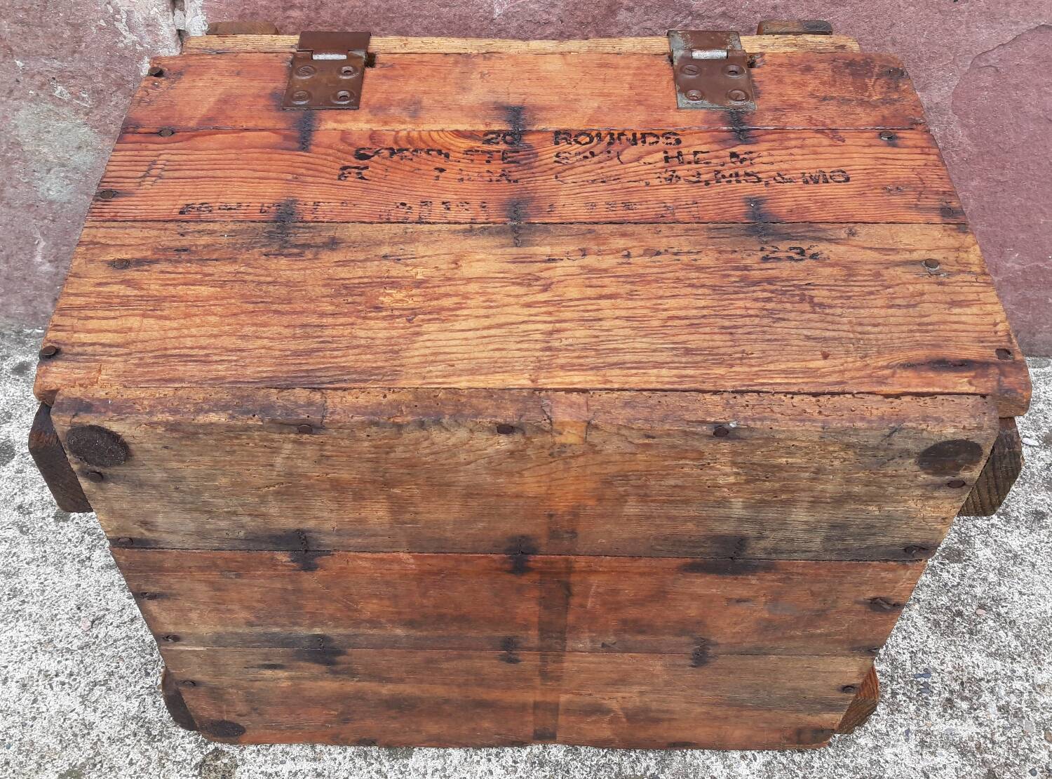 US ammunition box