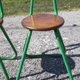 Pair of chair tubular design year 60
