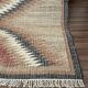 5 x 8, hemp-cotton handwoven kilim area rug