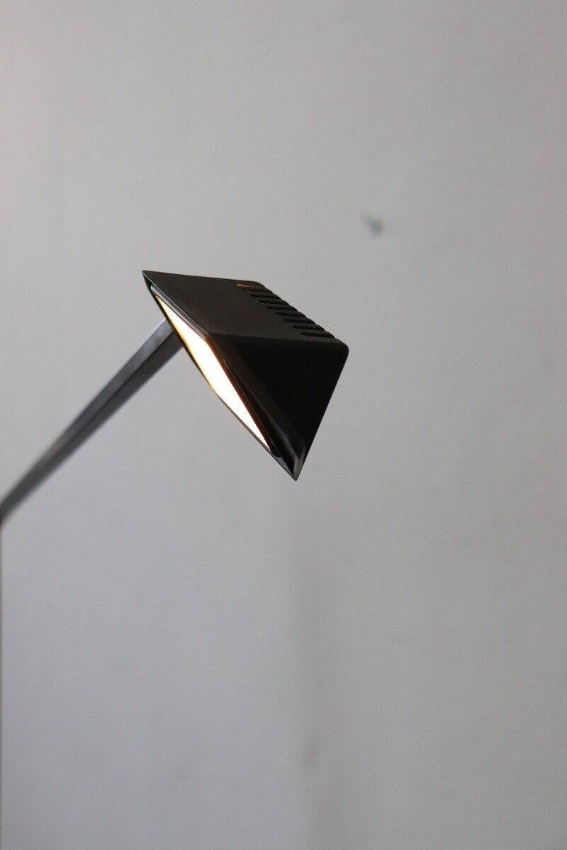 Black Metal Postmodern Table Lamp By Fridolin Naef For Luxo, 1980s