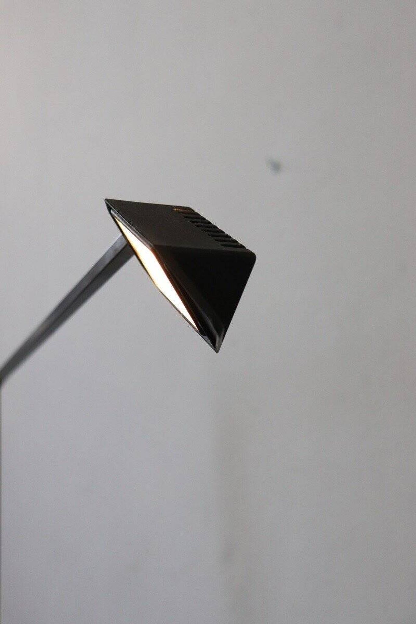 Black Metal Postmodern Table Lamp By Fridolin Naef For Luxo, 1980s