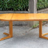 200cm pine expandable dining table