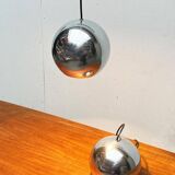 Mid-century modern space age pendant lamps, 1960s, set of 2.
