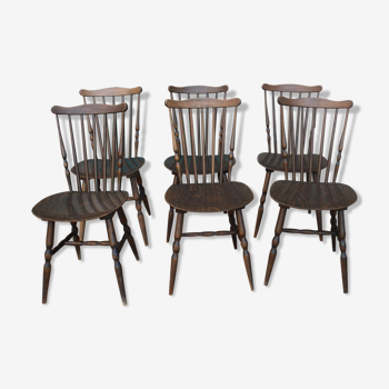 Set de 6 chaises Baumann vintage