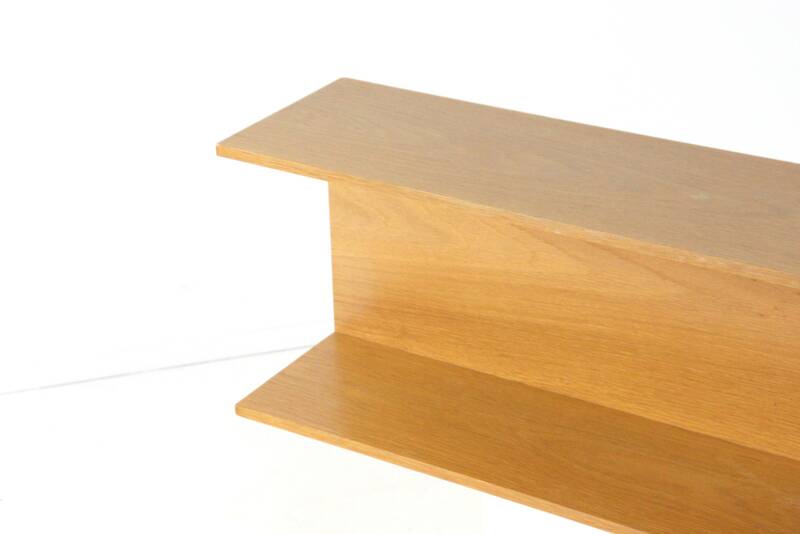 Walter Wirz for Wilhelm Renz wall shelf oak