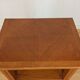 Table de chevet ou d'appoint à croisillons, bois, années 60