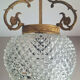 Art Deco luminaire, antique chandelier