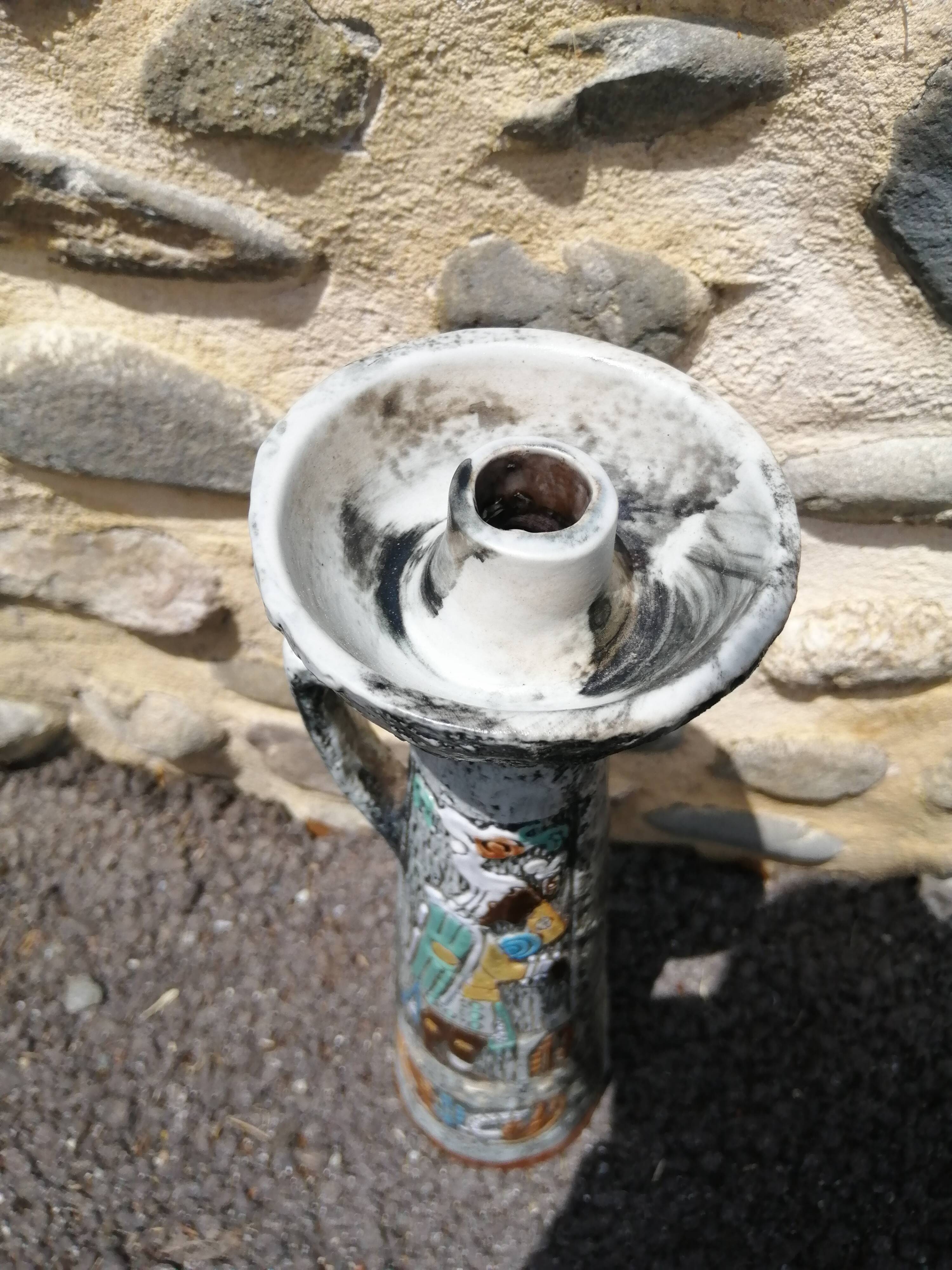 Vase by Aldo Londi for Bitossi Italy