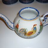 Ensemble café-thé décors de coq
