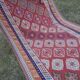 Vintage Turkish kilim handwoven 154x294 cm