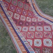 Tapis Kilim turc vintage tissé main