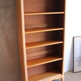Bibliothèque ancienne en bois massif