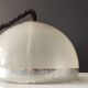 Chandelier rises and falls transparent plastic and chrome vintage 1970 space age
