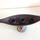 Chandelier in anthracite cermal style Scandinavian / vintage 50-60s