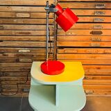 Vintage red table lamp