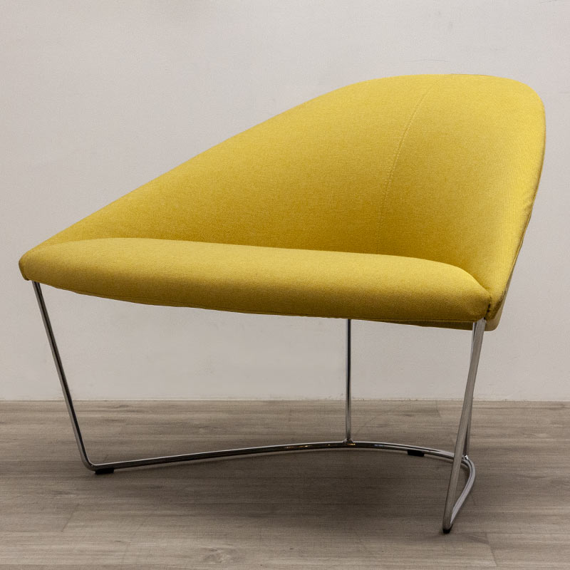Fauteuil colina m arper jaune
