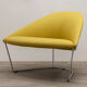 Fauteuil colina m arper jaune