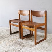 4 Danish mid century chairs by Kvetny & Sønners