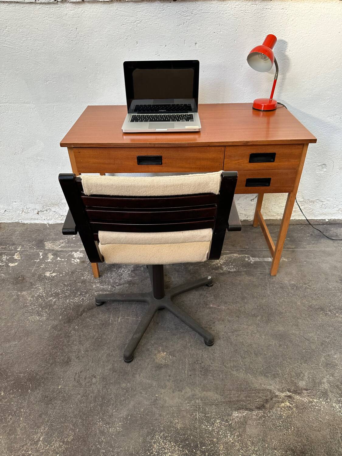 Scandinavian teak desk