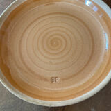 Set of 8 dessert plates in Sarreguemines stoneware