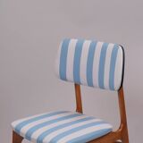 Chaise années 60 retapissée