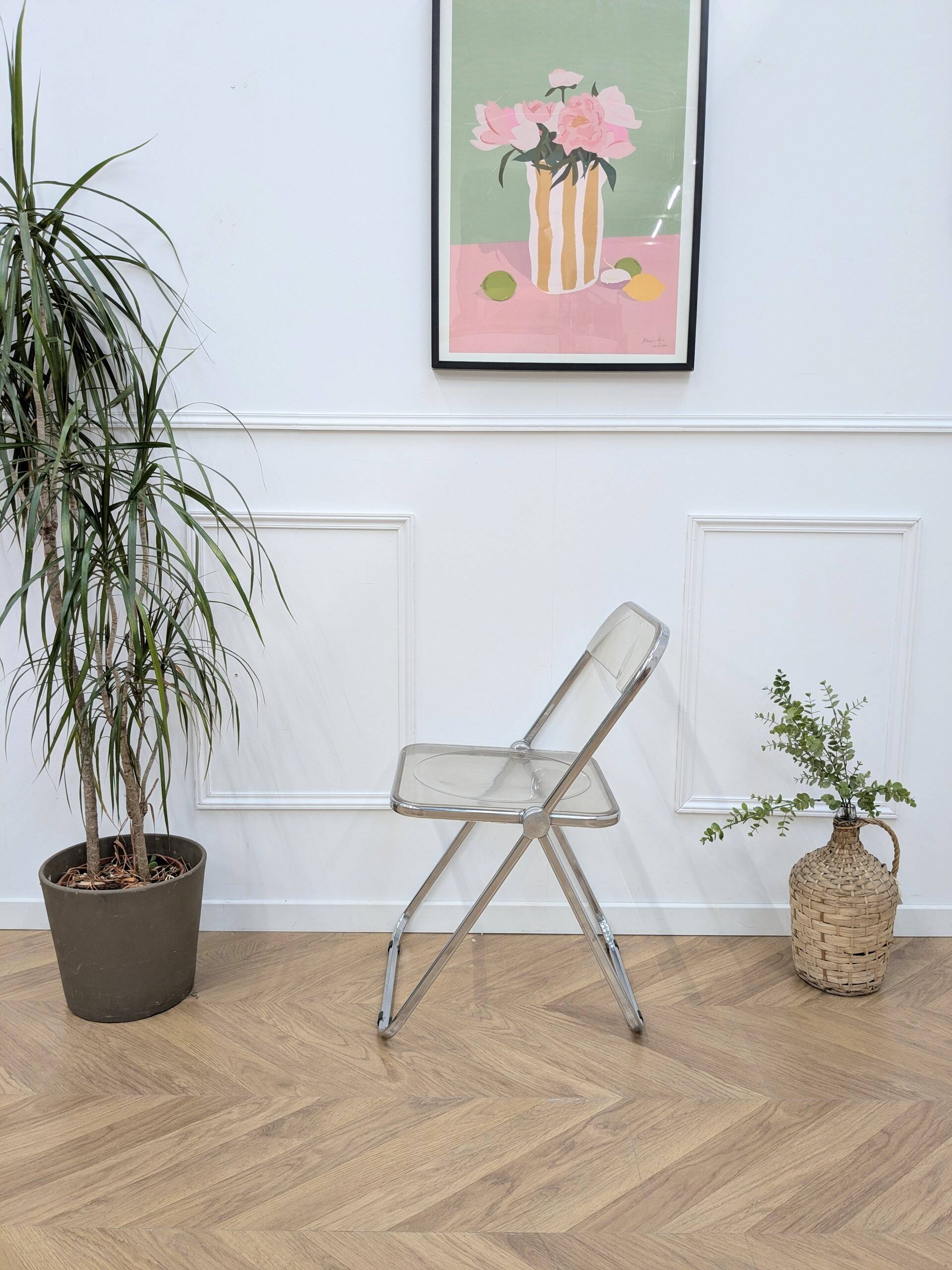 Plia chair by Giancarlo Piretti for Castelli