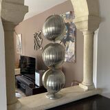 Large Henri Mathieu kinetic lamp. 1970.