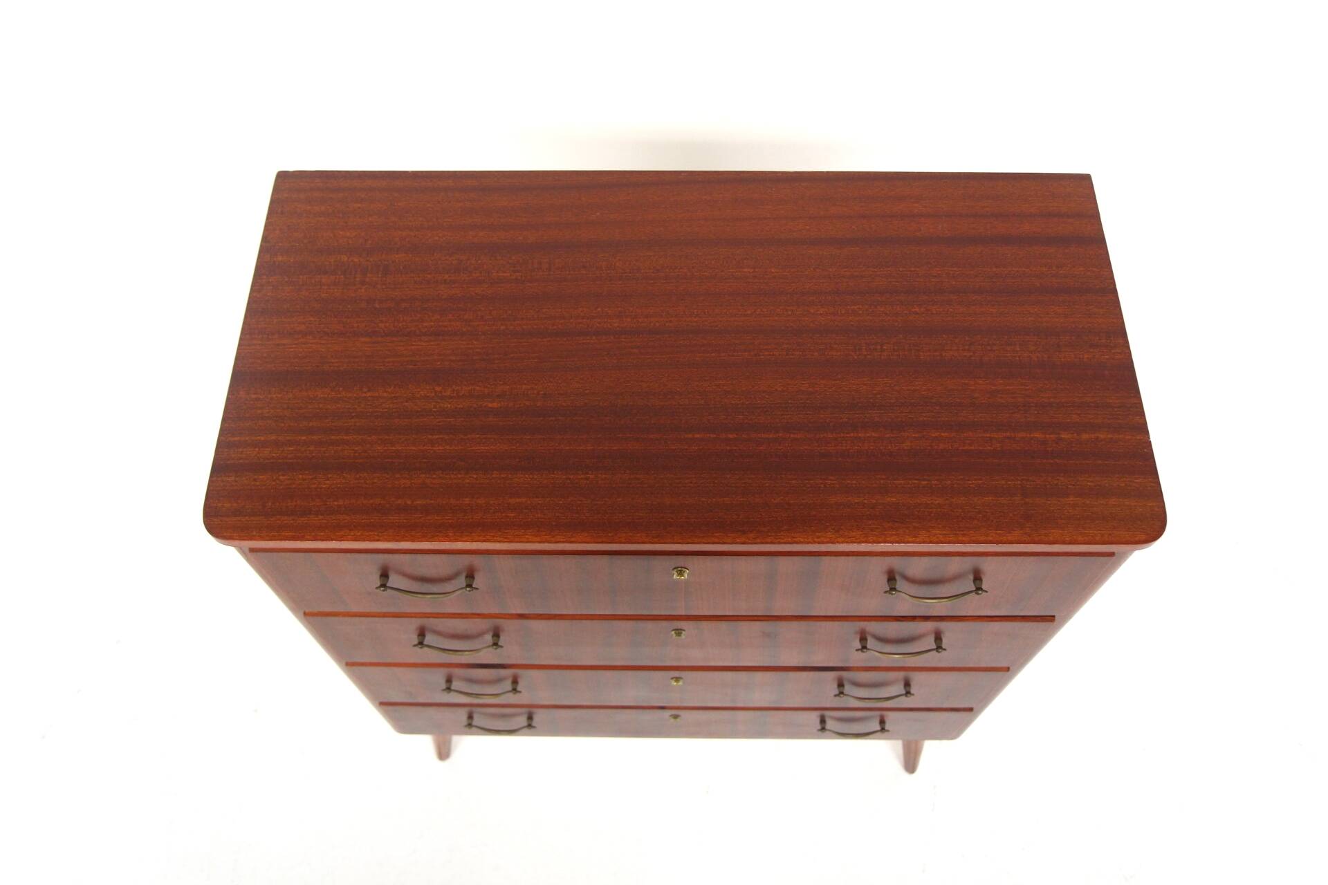 Scandinavian mahogany chest of drawers, Sweden, 1950