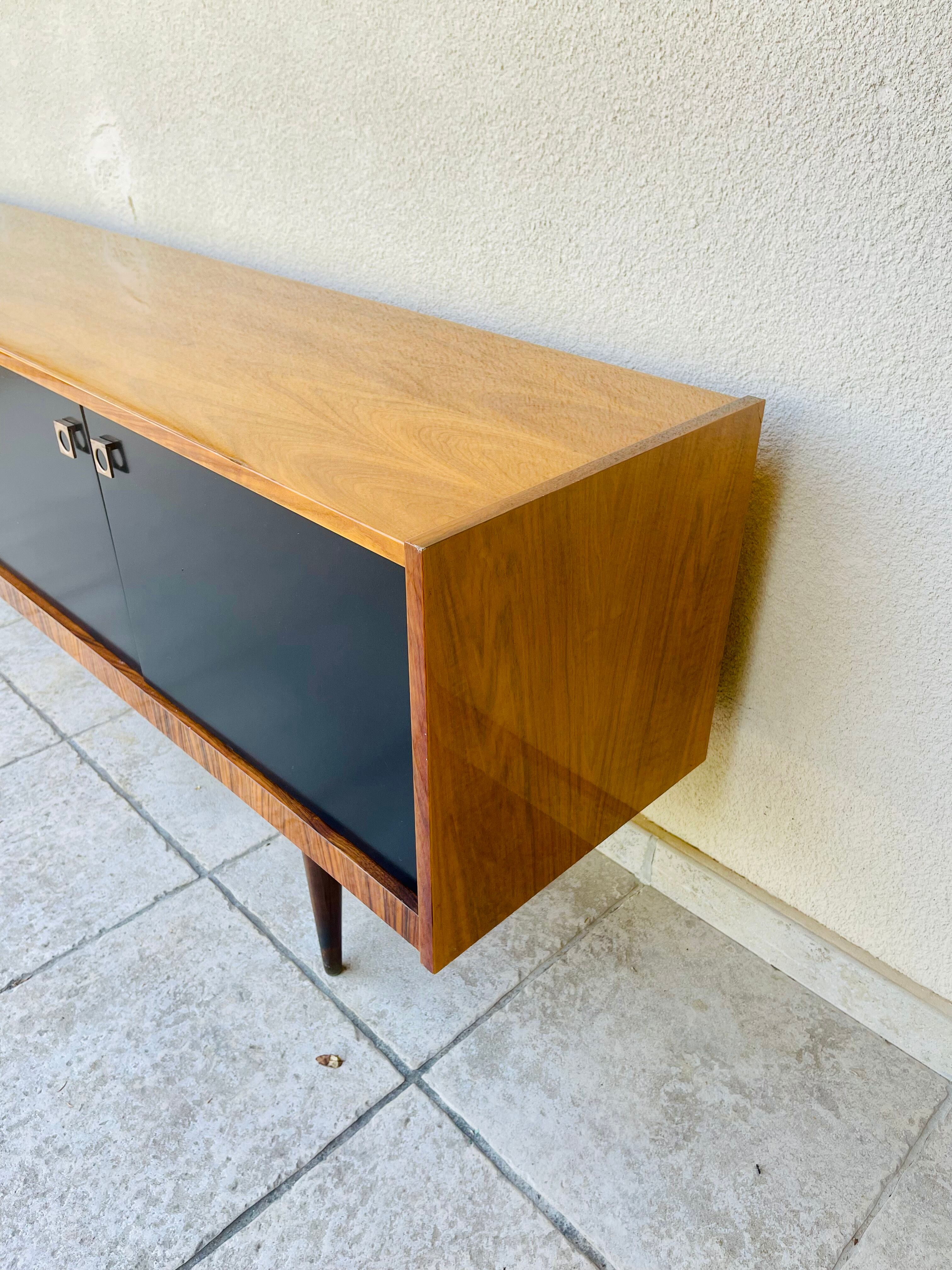 Vintage walnut sideboard