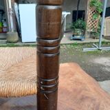 Chaise basse campagnarde