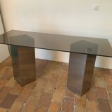 Vintage glass table