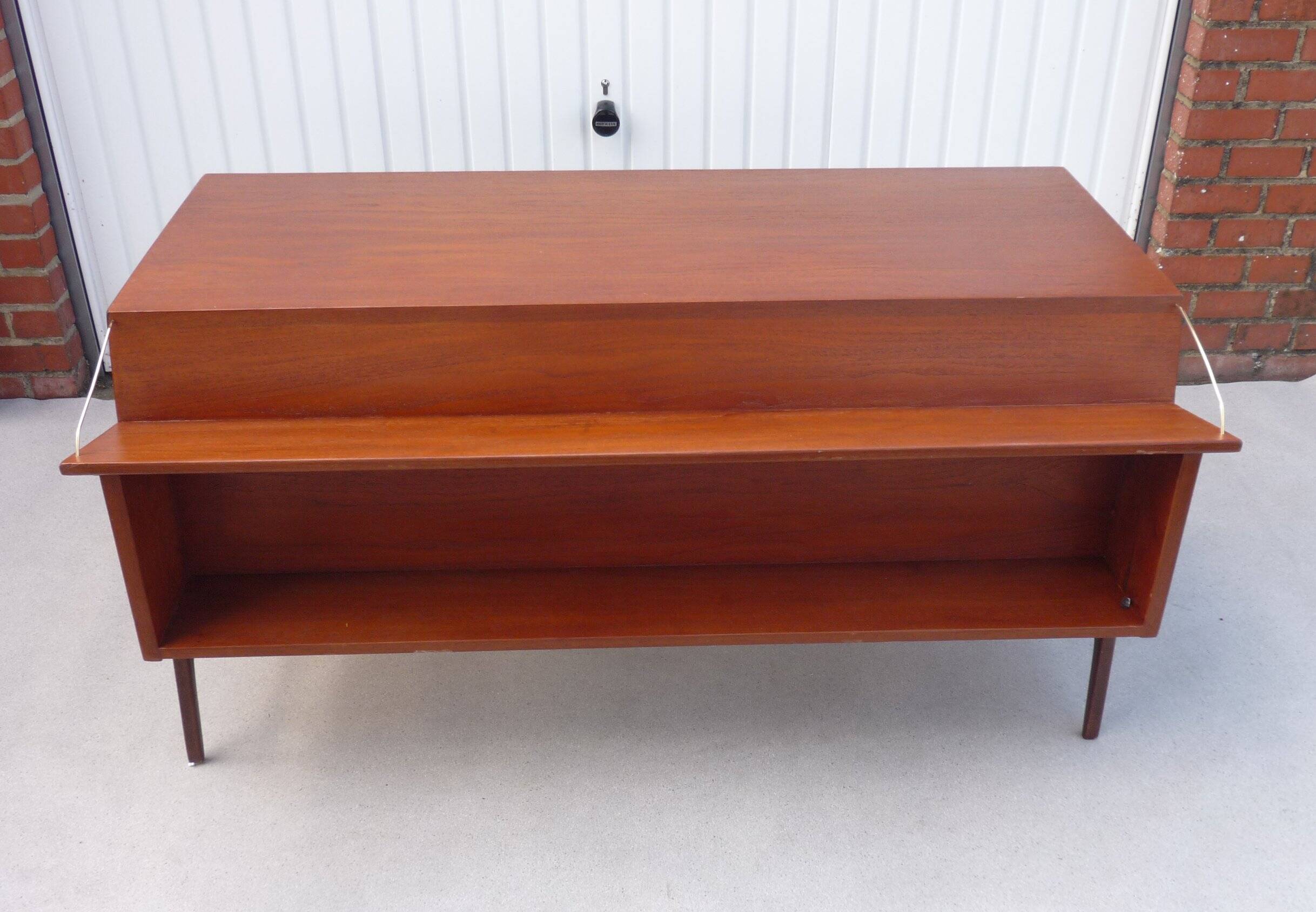 Bureau teck vintage