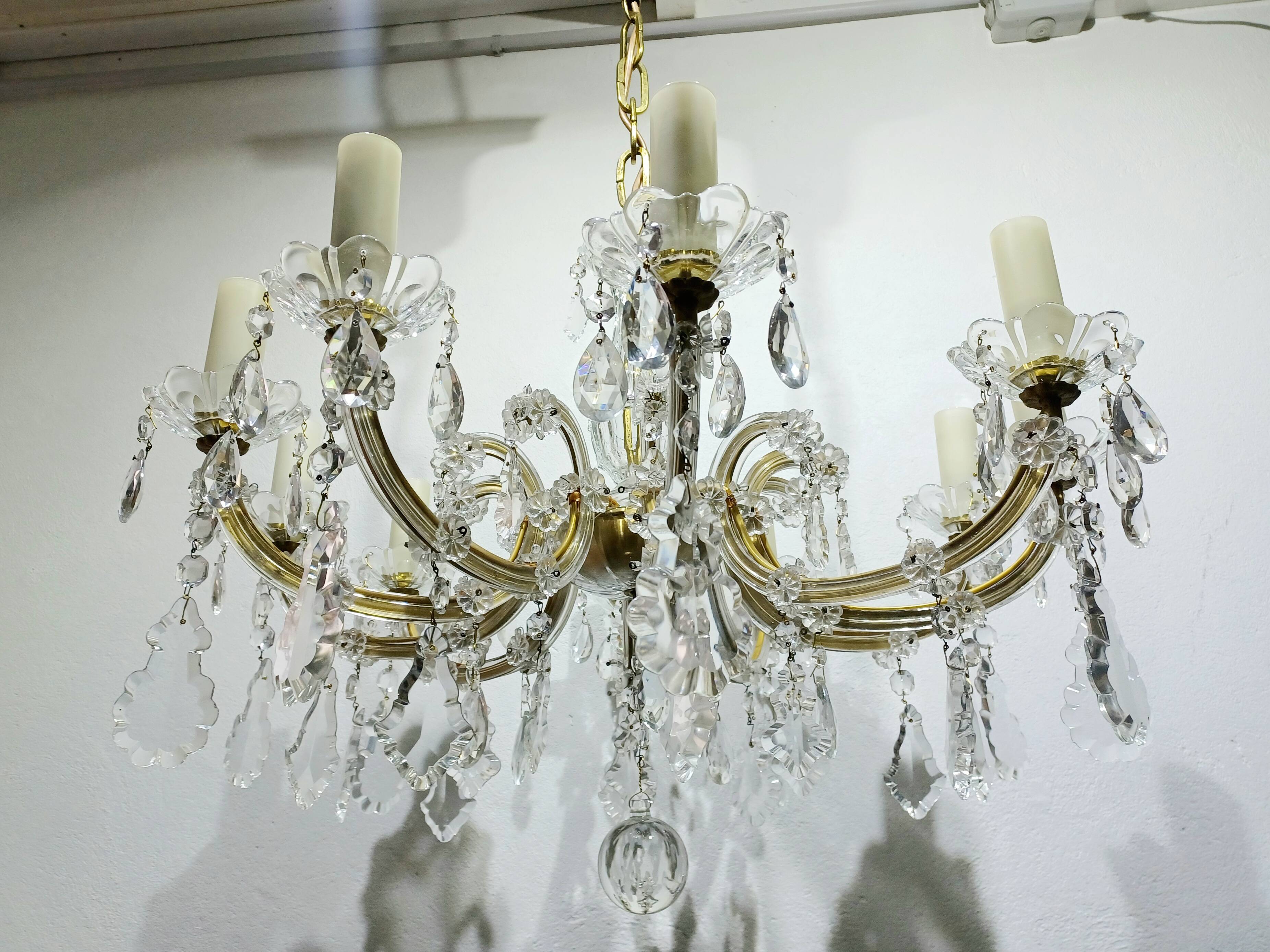 Marie Thérèse Crystal Chandelier 10 Lights