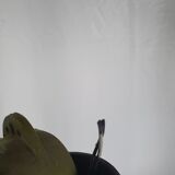 Chandelier in white and multicolored Murano glass