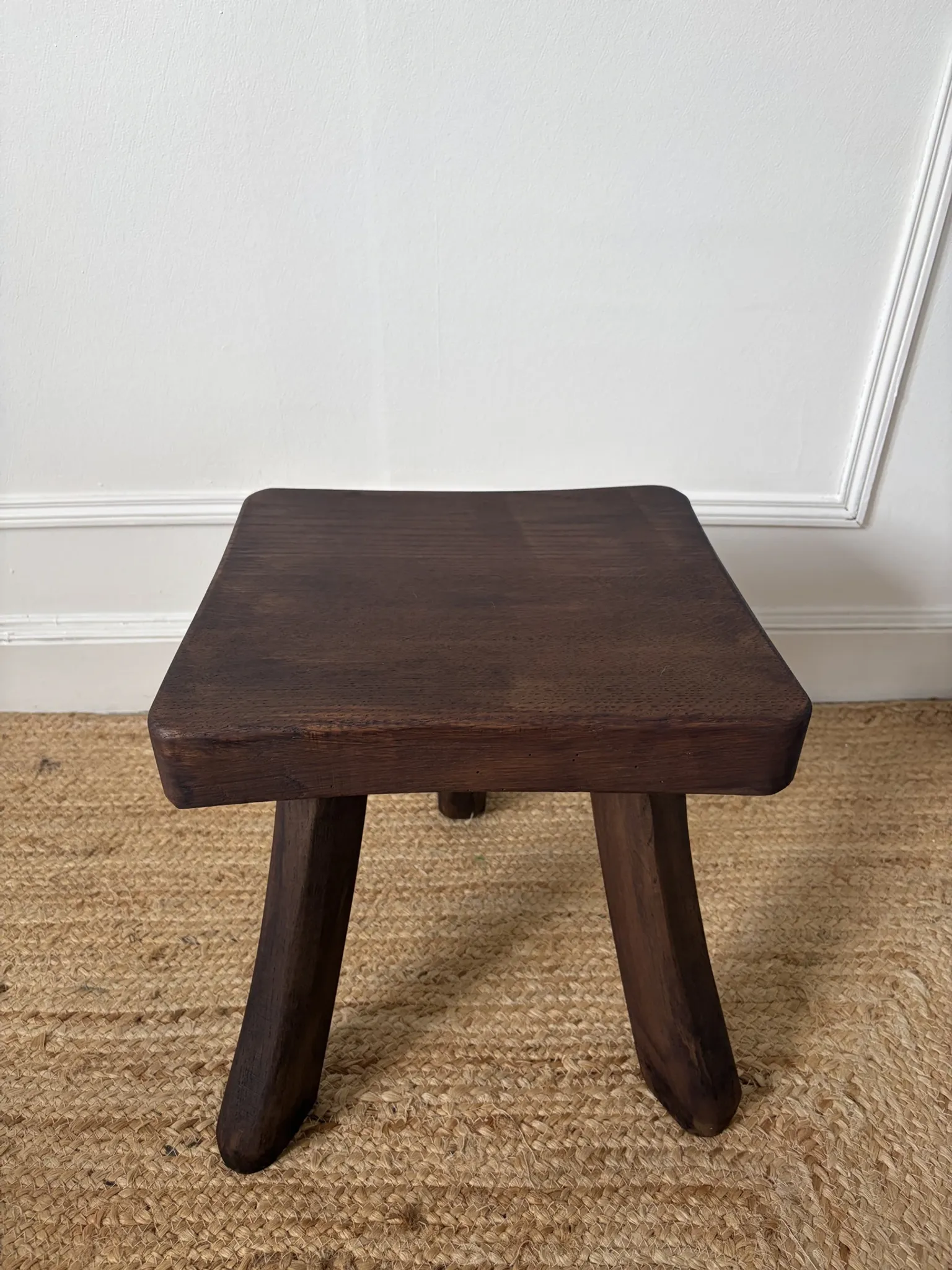 Brutalist tripod stool