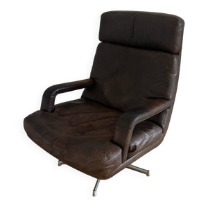 Vintage leather and steel