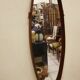 Miroir teck - 102x30cm