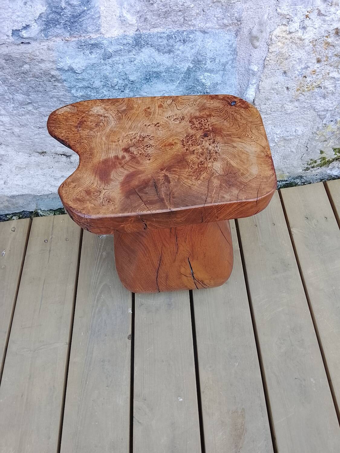 Brutalist stool