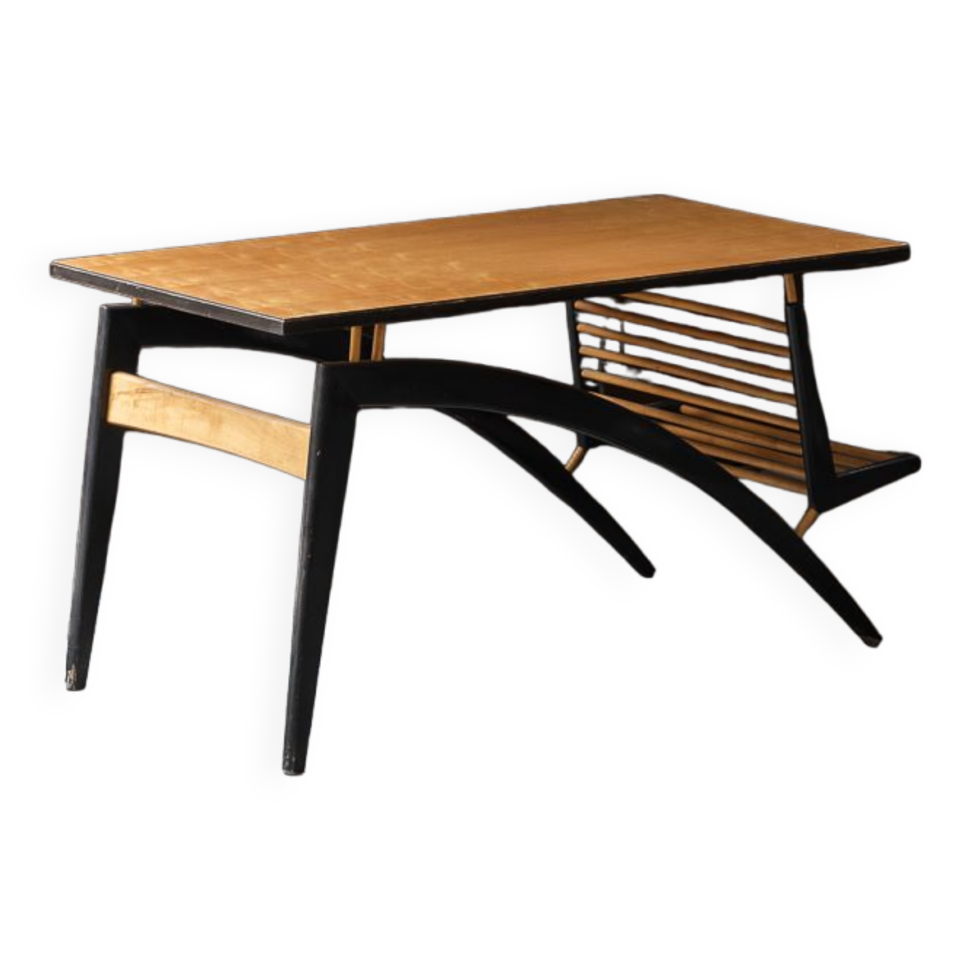 Table basse aux formes organiques, Slovénie, années 1960