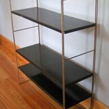 Metal wall string shelf