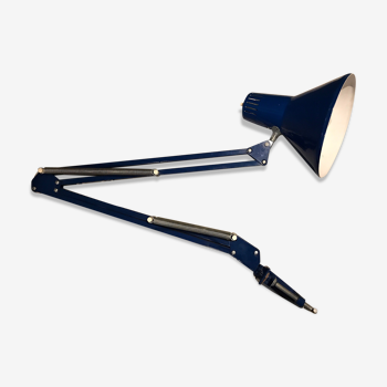 Lampe d'architecte bleue