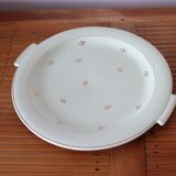 Plat de service salins vert menthe
