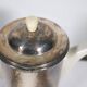 Art Deco Tea Set by Hutschenreuther with WMF Silver Plating, 1930s