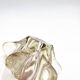 Murano Sommerso Vase Sculpture "Chambord" – Ruby Red & Champagne