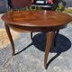 Extendable table in Louis XV style in oak (2 extensions)