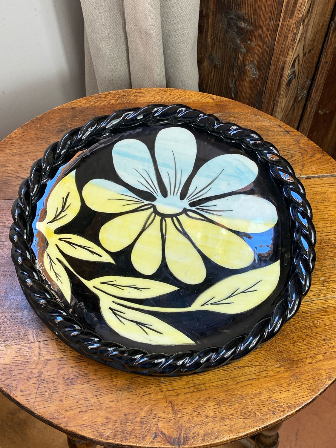 Fruit bowl, centrepiece, ceramic, Fase Vallauris, 1942