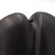 Black porcelain vase by Jacqueline and Tim Orr, 1970s