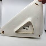 Colossal Roger Capron ceramic cup from the French Riviera, 1950s