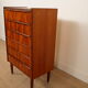 Vintage Danish chest of drawers | Teak | 6 drawers | 105 cm